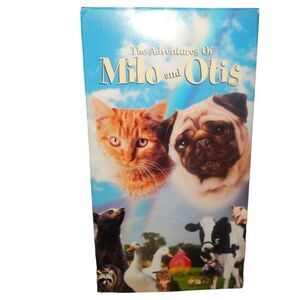 THE ADVENTURES OF MILO AND OTIS vintage VHS in original case